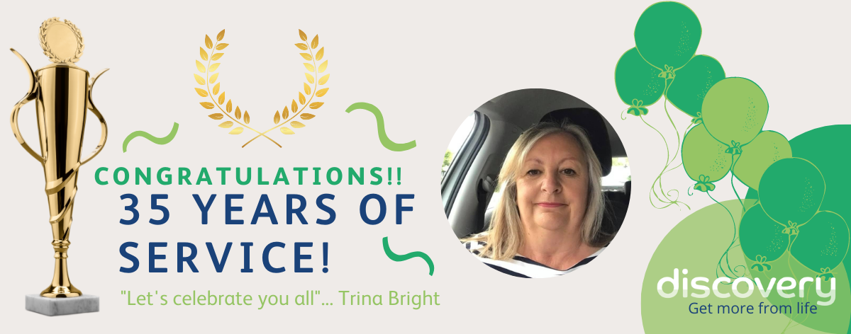 Trina Bright Celebrates 35 Years of Service